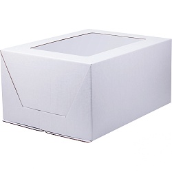 Коробка для торта 40 см*30 см*20 см c окном