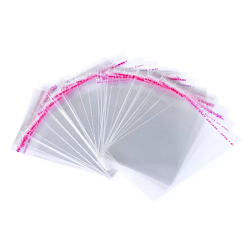 Пакет с липким слоем глянцевый 11 см*11 см 50 шт