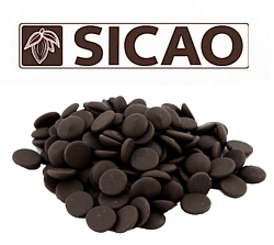 Sicao Шоколад темный в галлетах 54% 0,2 кг, Россия